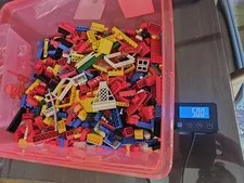 LEGO Bulk Lot 5+ Lbs Vintage Mixed Bricks Parts Pieces Plates 🎉