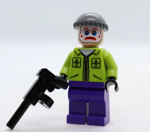 Joker Henchman LIME Jacket 6863 Gun Batman II LEGO® Minifigure Mini  Figure