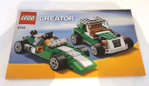 LEGO MANUAL ONLY creator 6743 (1 manual) No. 2 SEE DESCRIPTION AND PHOTOS