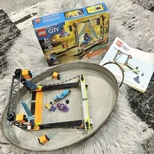 Lego City Stuntz Set 60340 The Blade Stunt Challenge w/Shirley Keeper Complete