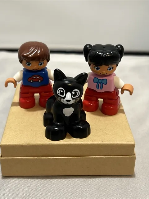 DUPLO Number Train Friends And Cat From Retired Set #10847
