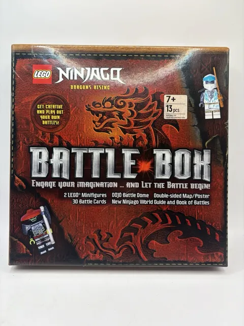 Lego Ninjago Dragons Rising Battle Box Game With Minifigures - Complete 