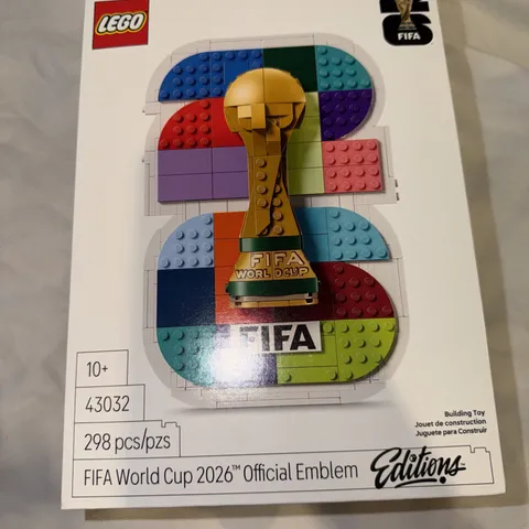 LEGO Editions 43032 FIFA World Cup 2026 Official Emblem NEW SEALED World Cup