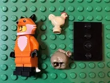 Lego Fox Costume Girl Minifigure 71026 2019 series 19
