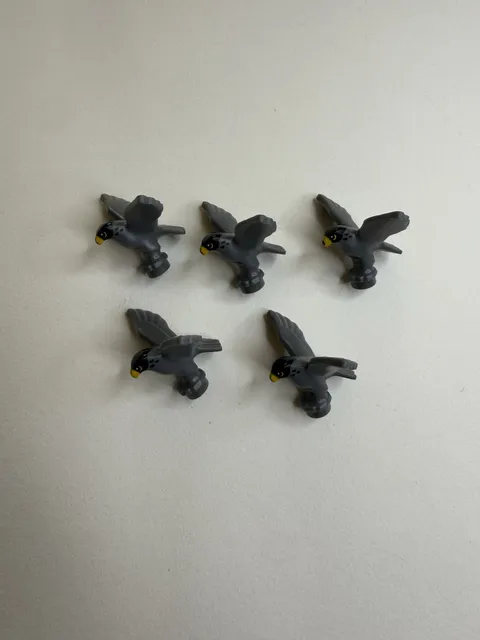 Lego Animal Falcon Bird Lot Of 5