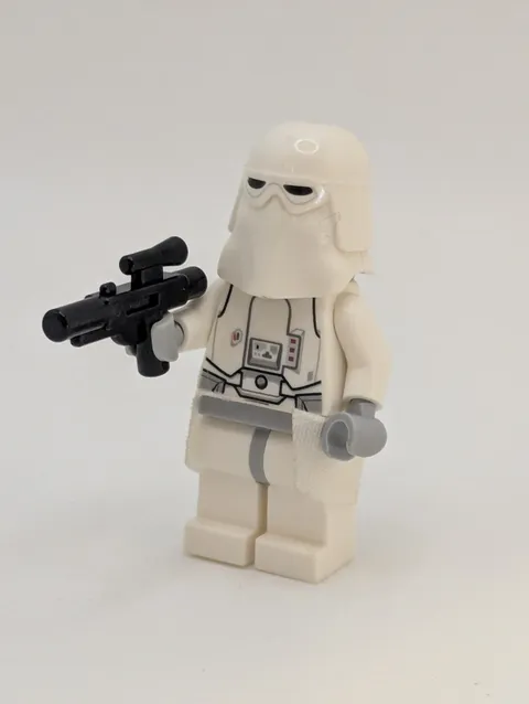 LEGO Star Wars Imperial Snowtrooper SW0568 Minifigure Hoth White Kama Genuine