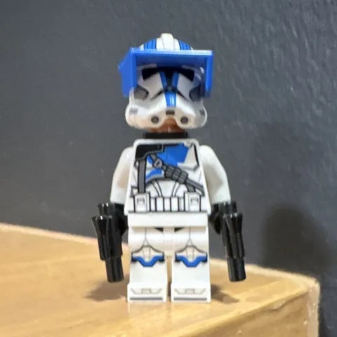 Lego Star Wars Clone Trooper, 501st Legion Minifigure WITH VISOR AND BACKPACK 