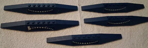 T Lego Lot 5 Dark Blue Triple Wedge 2 x 16 Star Wars 8016 Hyena