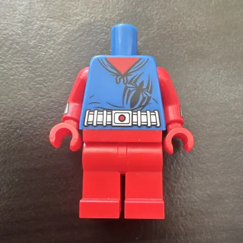 LEGO Spiderman Scarlet Spider Minifigure sh274 (No Head)