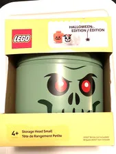 Lego Halloween Edition Small Zombie Skeleton Storage Head