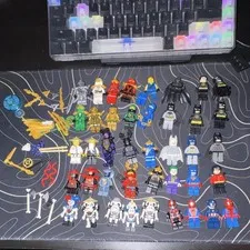 LEGO Minifigures Lot Batman Joker Superman Spider-Man Captain America