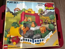 LEGO DUPLO Children's Zoo 2668 Complete Set 43 Pieces Ages 3-5 Boxed
