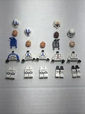 LEGO Star Wars Minifigure Lot - 3x 501st Legion, Republic Trooper, Clone Trooper