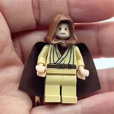 LEGO Star Wars Mini Figure Young Obi-Wan Kenobi with Hood and Cape