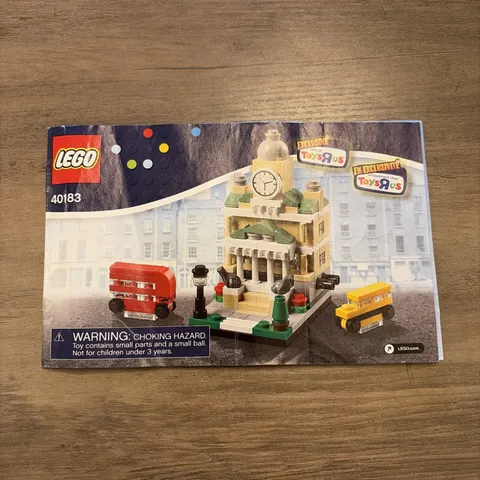 LEGO  instructions 40183 in okay Condition for year