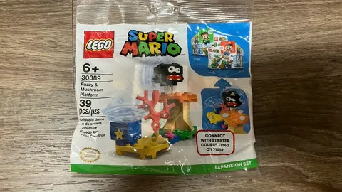 LEGO Super Mario: Fuzzy & Mushroom Platform Expansion Set (30389)