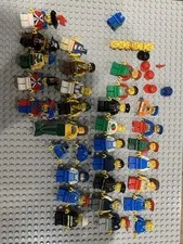 Vintage Lego Minifigure Lot, city, pirates II