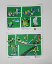 LEGO 45401 BricQ Motion Essential Instruction Manuals 45401-A and 45401-B