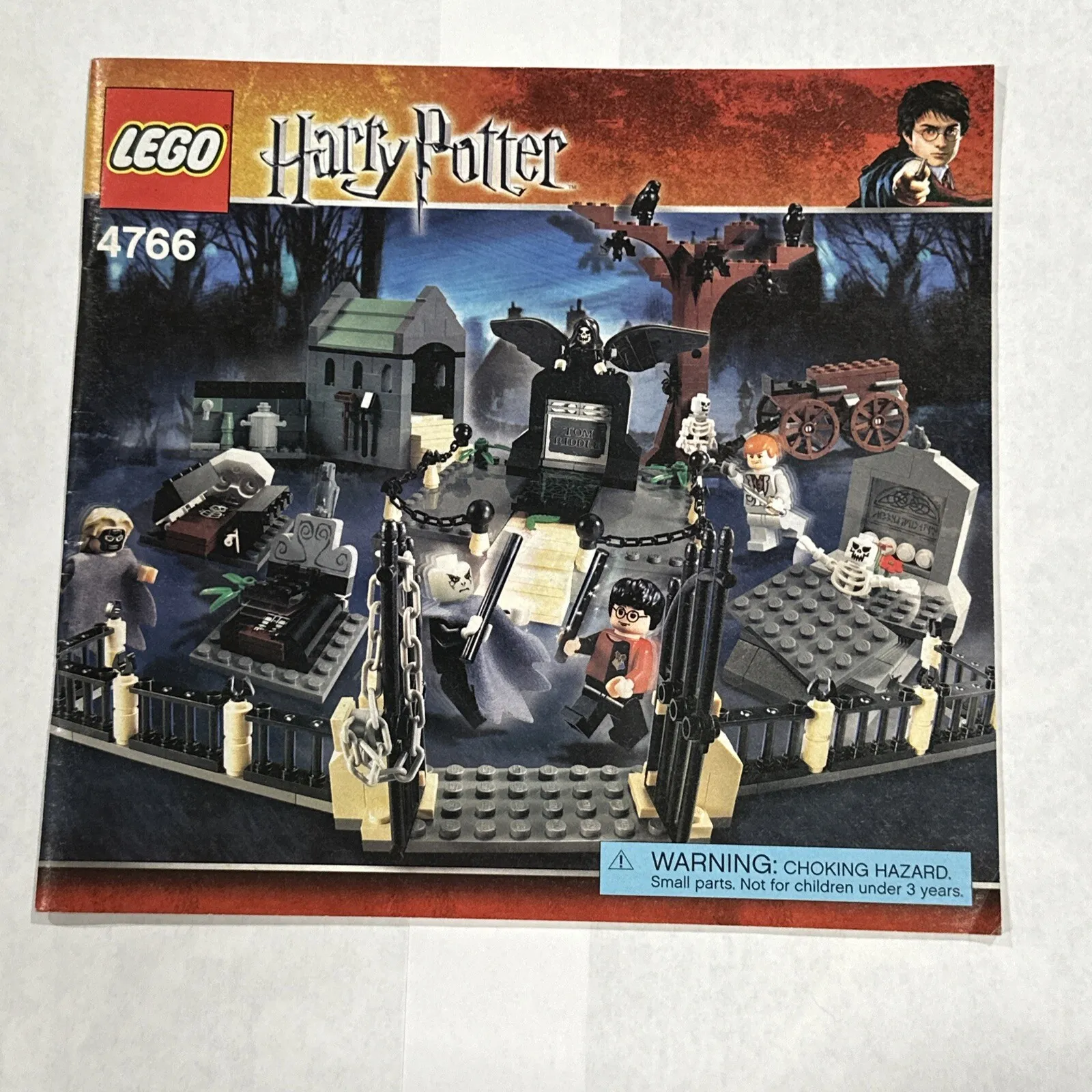 [ Instruction Manual ONLY ] Lego 4766 Harry Potter Graveyard Duel