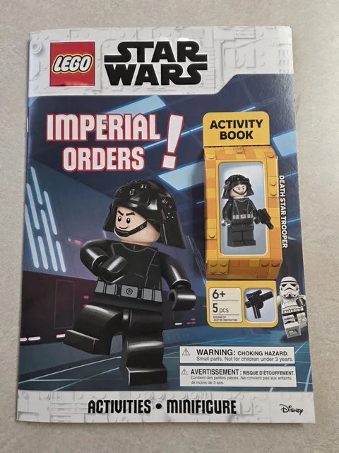 LEGO Star Wars Imperial Orders! Activity Book & Death Star Trooper Minifigure