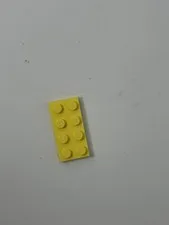 LEGO Plate  Plate 2 x 4 BRIGHT YELLOW 3020