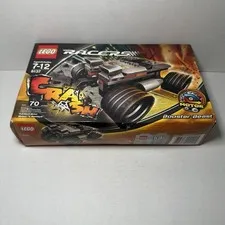 LEGO Racers 8137 Booster Beast - Motor And Crash COMPLETE ALL PIECES AND MANUAL