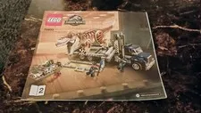 Jurassic World Lego 75933 INSTRUCTION MANUAL ONLY✨