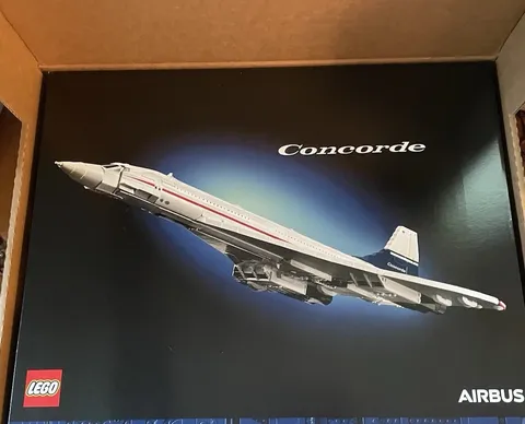 LEGO Icons Concorde Airbus 10318 Limited Edition Complete Set 2083 pcs 18+
