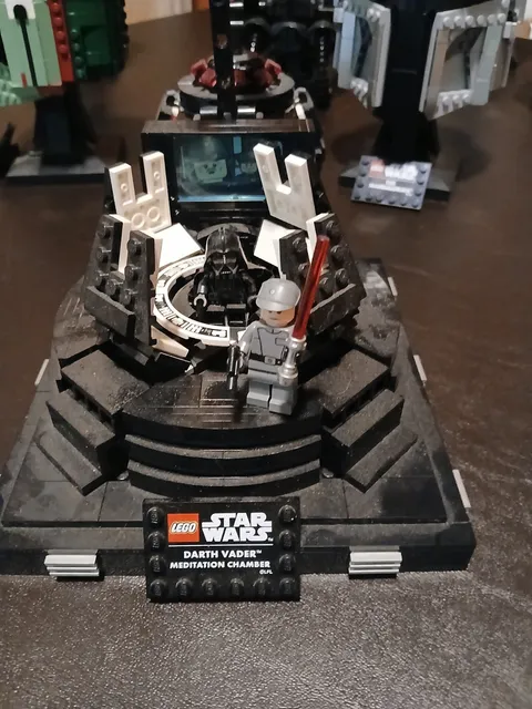 Assembled Lego Star Wars Collectible Darth Vader Meditation Chamber 75296 Model