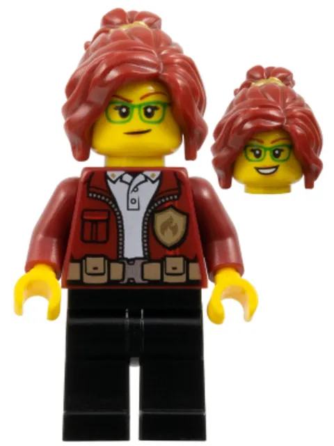 LEGO: Fire Chief Female Freya McCloud (cty1012)