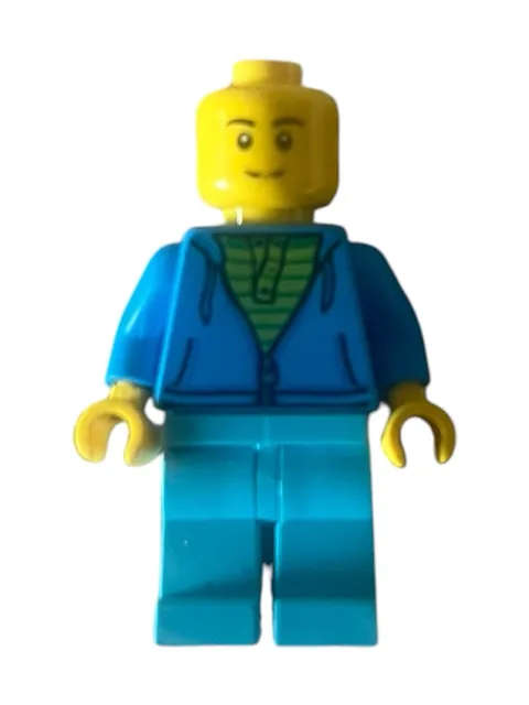 LEGO twn331 Man -INCOMPLETE- NO Hair, from 31084 Pirate Roller Coaster