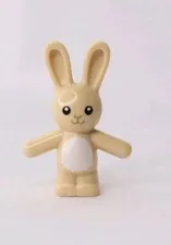 LEGO Animal City Tan Bunny Rabbit Standing Minifigure