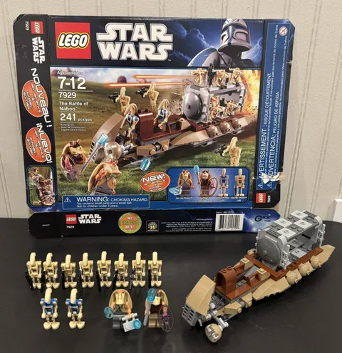 LEGO Star Wars: The Battle of Naboo (7929) - 100% Complete (Minifigs, Box)