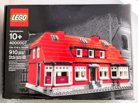 LEGO 4000007 Ole Kirk's House NEW MISB Employee Exclusive - Rare