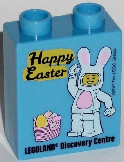 LEGO LEGOLAND collector's brick Happy Easter 2017 Discovery Centre collectors brick