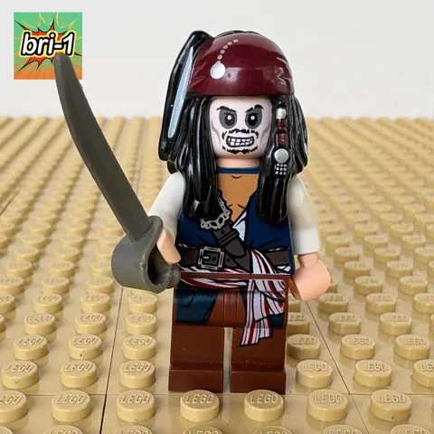 LEGO Pirates Caribbean: Skeleton Jack Sparrow, poc012, 4181, MUERTA, 2011, POTC