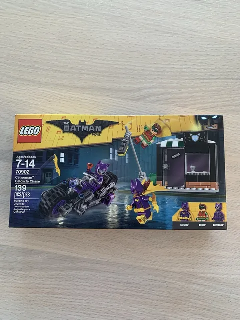 LEGO BATMAN MOVIE THE CATWOMAN CATCYCLE CHASE 70902 - New Sealed