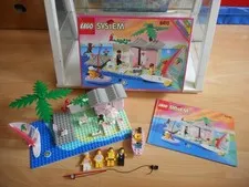 LEGO System Paradisa Cabana Beach Set with Box (Lego No: 6410)