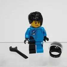 Lego BMW M4 GT3 Driver From 76922 SPEED CHAMPIONS Loose Racecar Minifigure