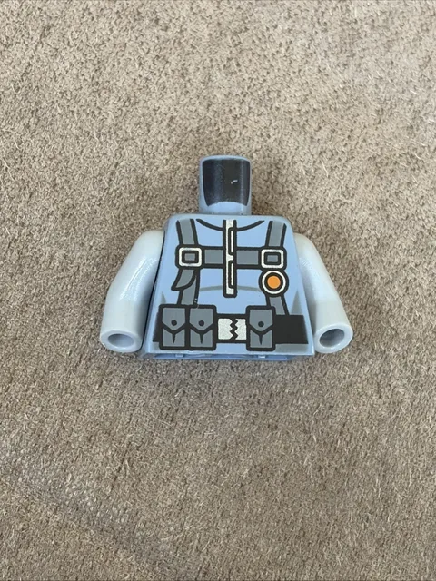LEGO Torso Assembly for coltlnm13 Shark Army Angler, Collectible Minifigure
