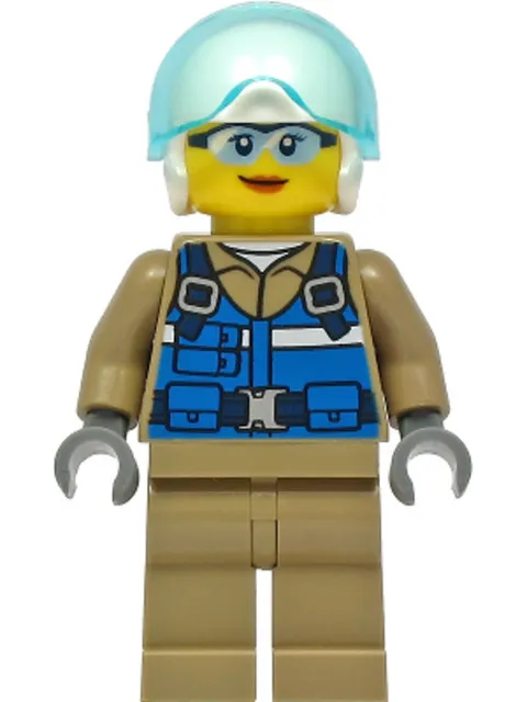 LEGO: Wildlife Rescue Pilot Female (cty1296)