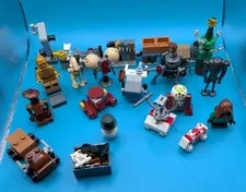 Lego 2025 Star Wars Advent Calendar 75418 Lot Minifigs & Micro Builds Complete
