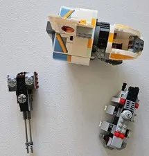 Lego Vehicle Lot - THE PHANTOM, Speeder Bike + Imperial Transport Missing Pieces