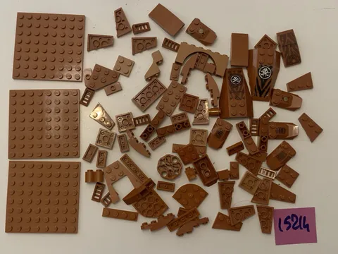 Lego Parts Lot Light Brown