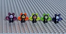 Lego Elves Shadow Bat Minifigure Lot of 5 Vespe Furi Molo Phyll Hippo
