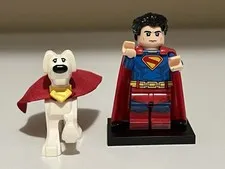 Lego DC Superman Minifigure Custom Printed