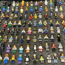 Lego Minifigure Lot - 10 Pack of Random Mix-Match Assorted Mini Mystery Figures