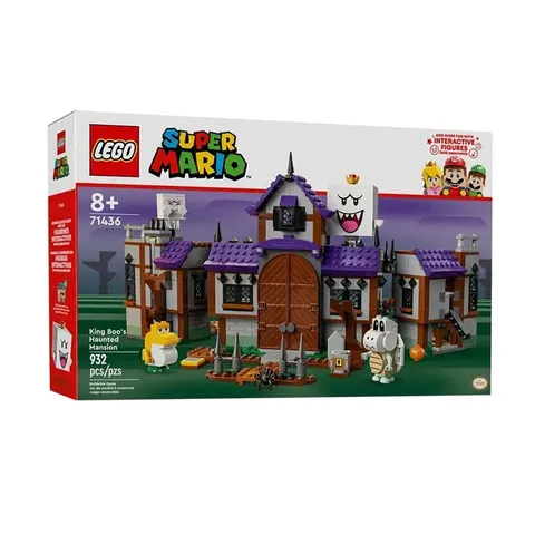 LEGO Super Mario 71436 King Boo's Haunted Mansion Set 