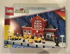 Lego 2150 Vintage Train Station Sealed Bags