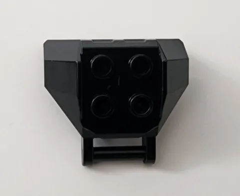 LEGO Black Large Figure Armor, Chest with 4 Studs and Bar Handle 27167